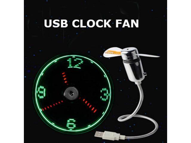 USB Clock Fan