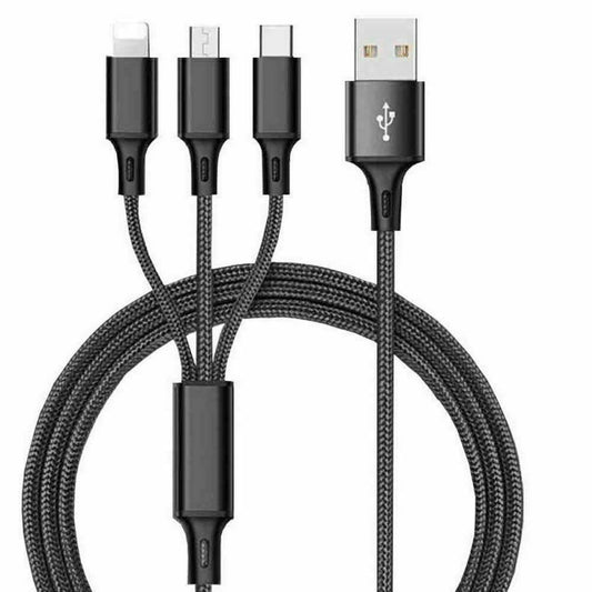 3 in1 10ft Fast Charging Cable