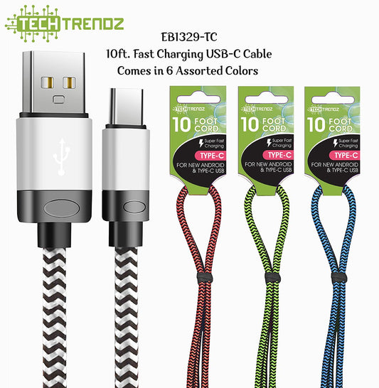 10ft. Fast Charging Cable